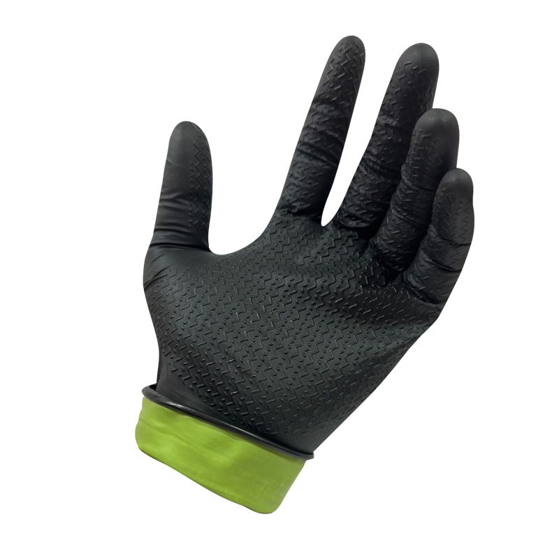 GUANTE NITRILO RELIEVE ZAG 8,5 MICRAS