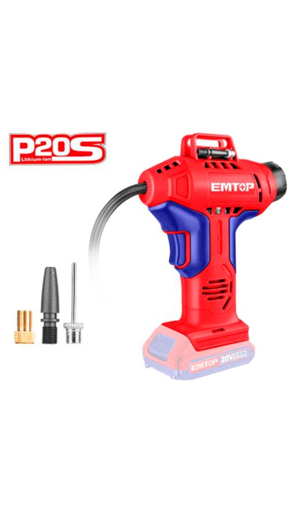 COMPRESOR DE AIRE A BATERÍA EMTOP