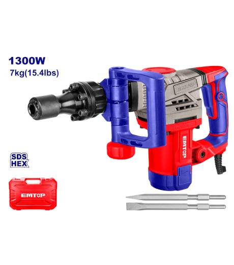 MARTILLO DEMOLICIÓN EMTOP 1300W