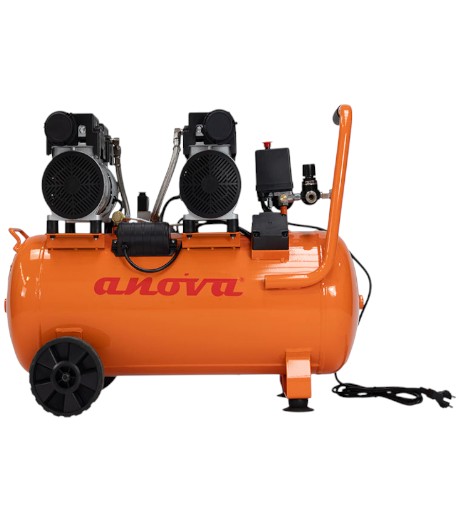 COMPRESOR DE AIRE SIN ACEITE ANOVA 50L