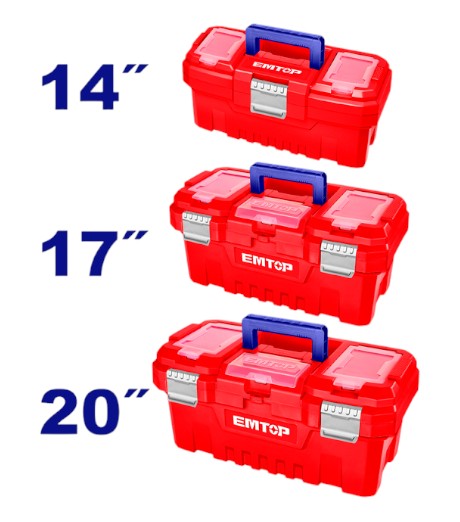 SET 3 CAJAS HERRAMIENTAS EMTOP