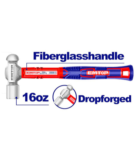 MARTILLO DE BOLA 450G EMTOP