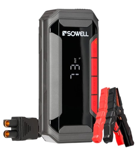 ARRACADOR BATERÍAS 12V 3 EN 1 20000MAH