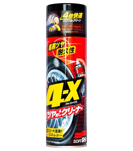 LIMPIADOR DE NEUMÁTICOS 4X TIRE CLEANER