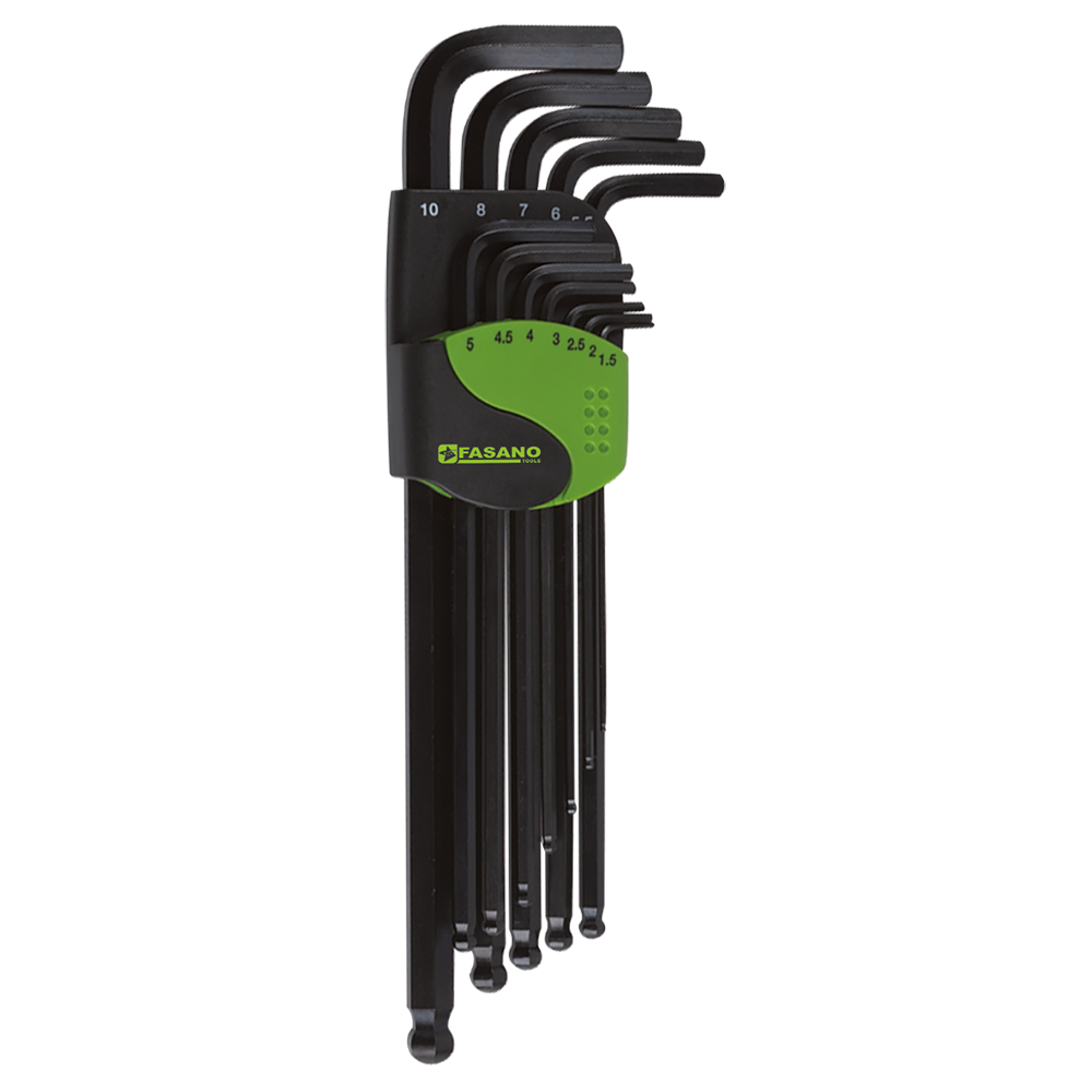 JUEGO LLAVES 12 PIEZAS ALLEN SERIE LARGA