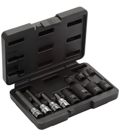 JUEGO 11 PCS PARA DESMONTAR TORNILLOS PINZAS DE FRENO