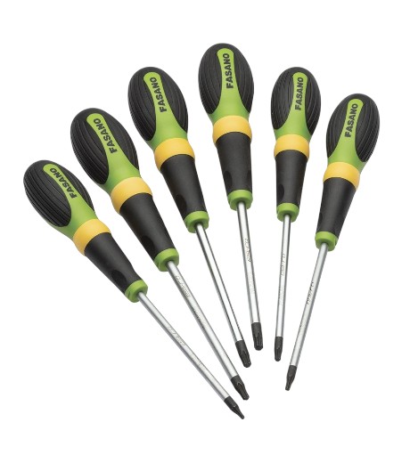 JUEGO DE 6 DESTORNILLADORES TORX
