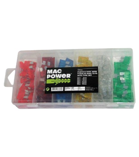 SURTIDO FUSIBLES 120 PIEZAS