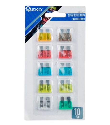 SURTIDO FUSIBLES 10 UNDS