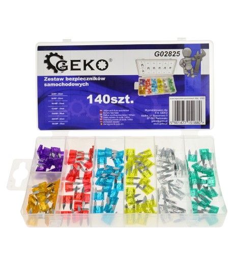 SURTIDO FUSIBLES MINI 140PCS