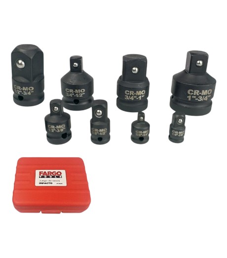 JUEGO ADAPTADORES VASOS IMPACTO 8 PCS
