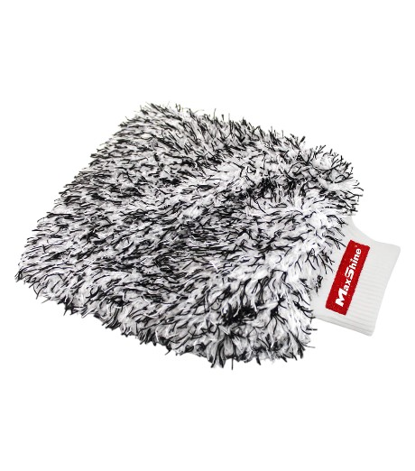 GUANTE DE LAVADO MICROFIBRA PRO NEGRO-BLANCO