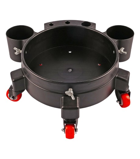 SOPORTE CON RUEDAS PARA CUBOS MAXSHINE PLÁSTICO