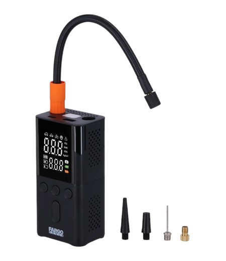 MINI COMPRESOR DE AIRE 150PSI/10.3BAR A BATERÍA