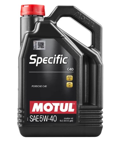 MOTUL SPECIFIC C40 PORSCHE 5W40 