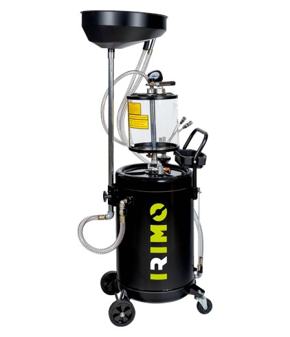 RECOGEDOR DE ACEITE CON SISTEMA ASPIRACION IRIMO 70 LITROS